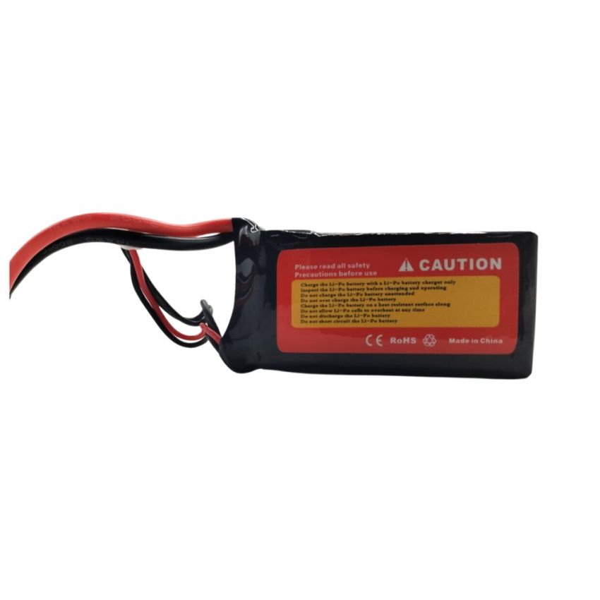 3S Li-Po Battery 95C, 1550mAh, 11.1V