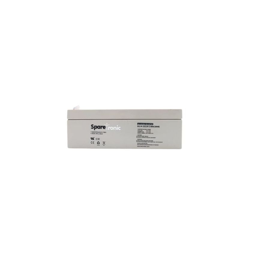 SL2.4-12 - Sparetronics, 2.4Ah, 12V, Lead-Acid Battery