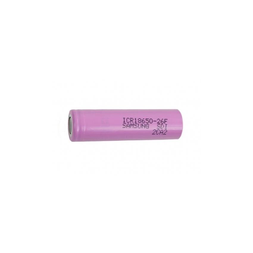 ICR18650-26F,18650 Lithium-Ion Rechargeable Battery,3.7V,2600Mah