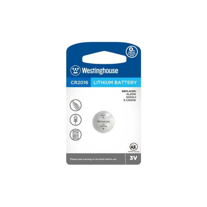 CR2016,Lithium Battery Coin Cell,3V