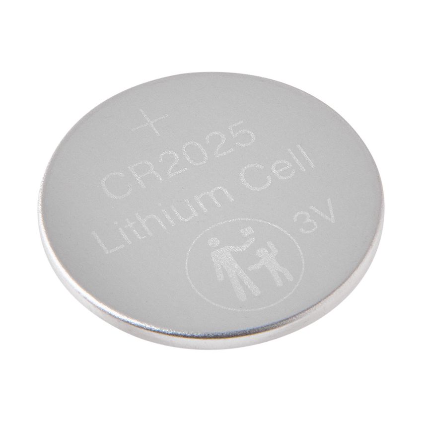 CR2025-BP1 3V Lithium Coin Cell Battery, 170mAh Capacity, Single Blister Pack