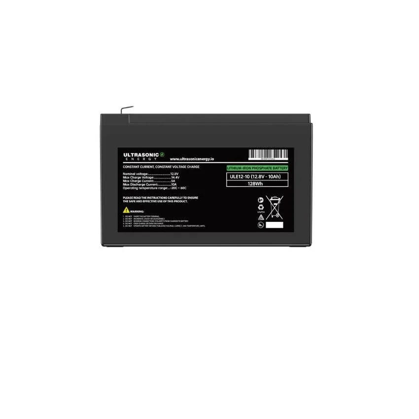 ULE12-10 LiFePO4 Battery VOLTAGE: 12.8V CAPACITY: 10Ah