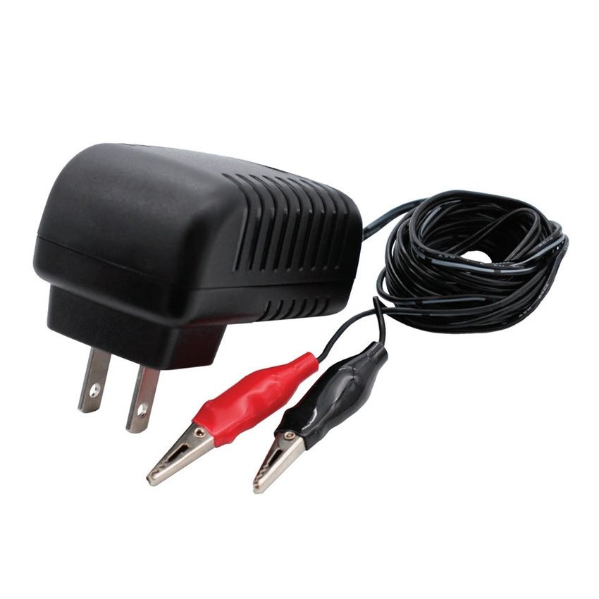 12V 500mA SLA Battery Charger, Automatic Dual-Stage Charging with LED Indicator – Compact Smart Charger