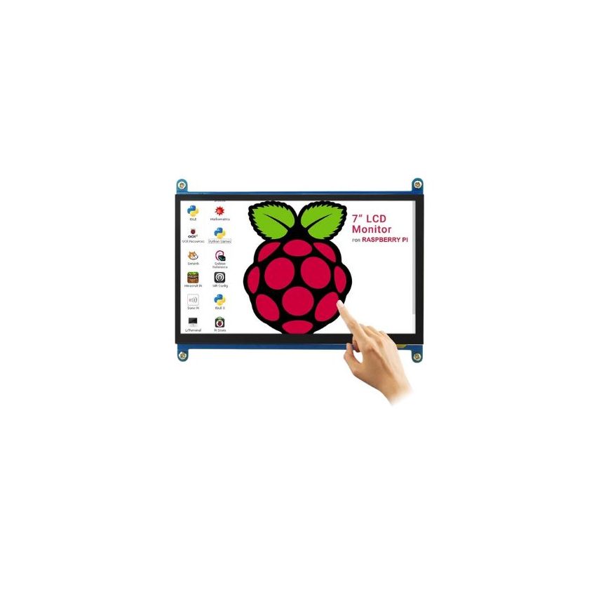 7-Inch TFT LCD Touch Screen Display – 1024x600 Resolution, IPS, Raspberry Pi Compatible