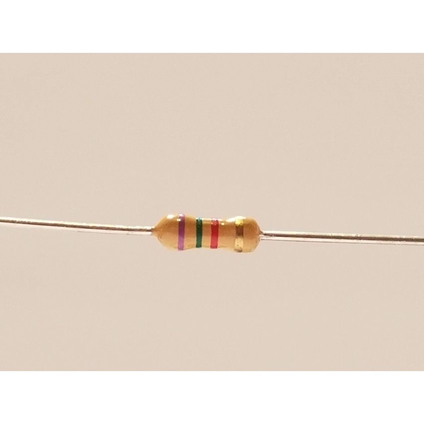 Wirewound Resistor,7.5KOhm,1.4W,Through Hole