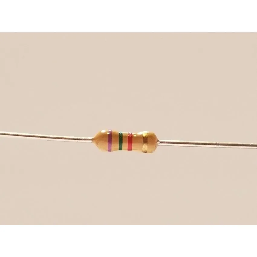 Wirewound Resistor,7.5KOhm,1.4W,Through Hole