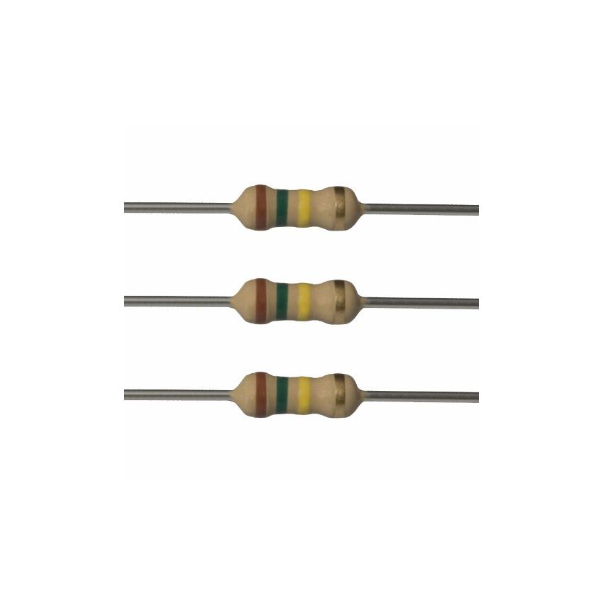 Wirewound Resistor,150KOhm,1/4W,Through Hole 