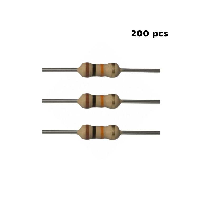 10K OHM 1.4 W THROUGH HOLE WIREWOUND RESISTOR 200pcs/pack