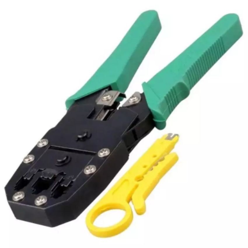 RJ45 Crimping Tool Set with Stripping Tool, Multi-Function 