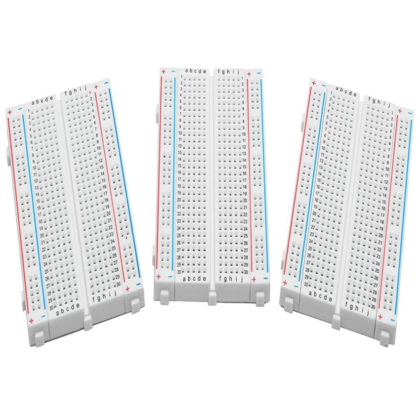 RoboGets 3 PCS Solderless Mini Dupont Prototype Ex