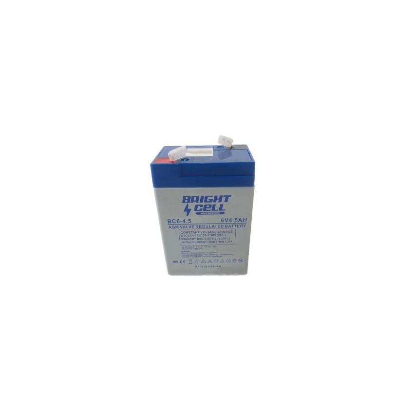 Bright Cell BC6-4.5 6V 4.5Ah SLA (Sealed Lead‑Acid) Rechargeable Battery