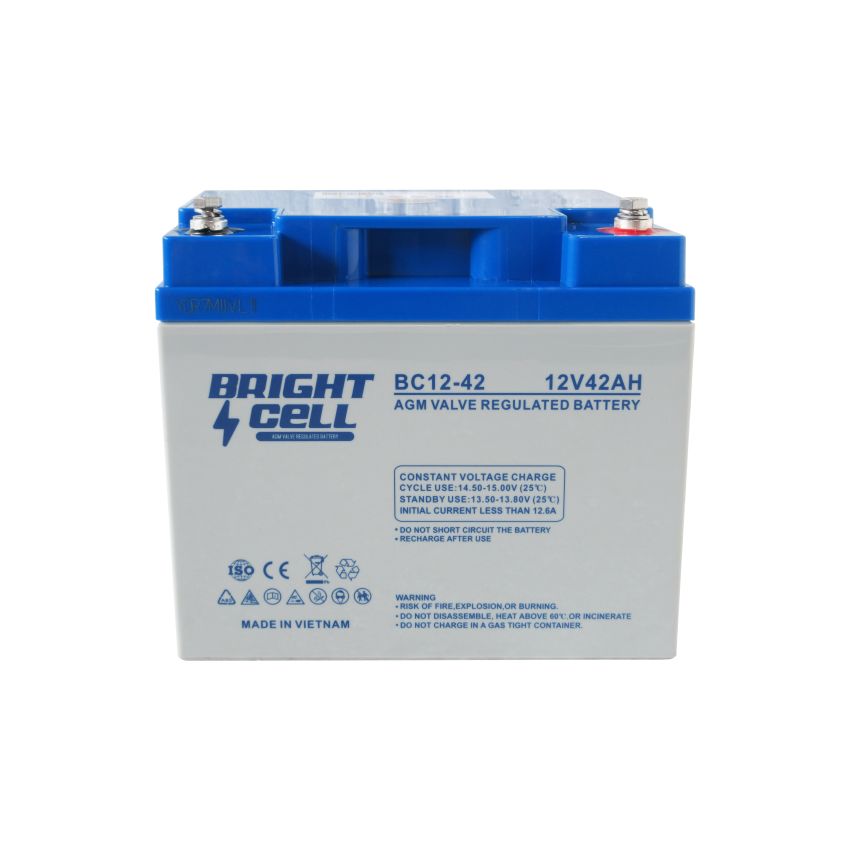 Bright Cell BC12-42 12V 42Ah SLA (Sealed Lead‑Acid) Rechargeable Battery