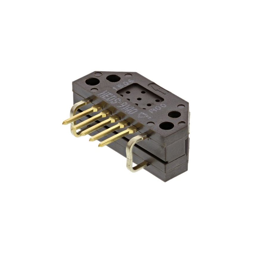 HEDS-9140#A00 Optical Encoder Rotary Incremental Straight Digital Through Hole PC Pins 500CPR