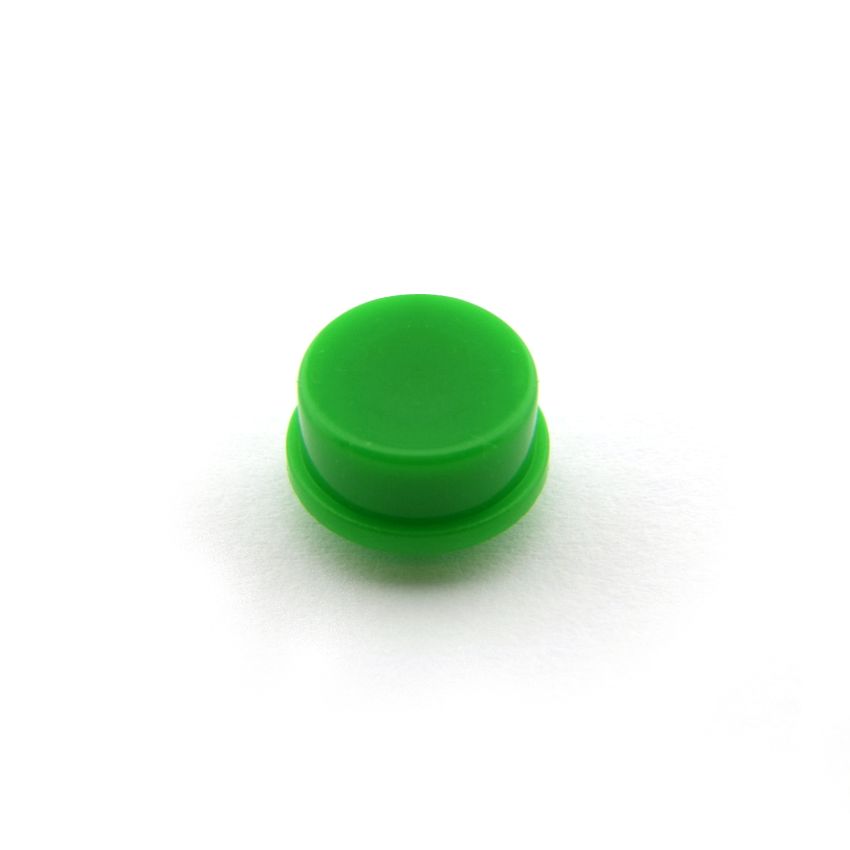 Push Button Cap, Replacement Actuator Cap for 12mm Tactile Switch,Green