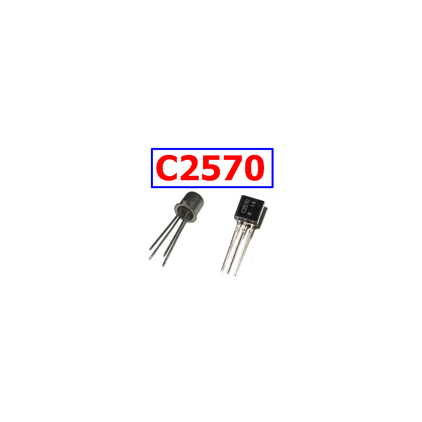 2SC2570, NPN BJT Transistor, 50V Vce, 200mA Ic
