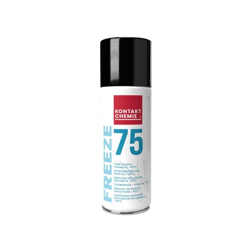 FREEZE 75 Instant Cooling Spray – 200 ML Aerosol, Non-Flammable, Low GWP, Precision Cooling for Electronics & More