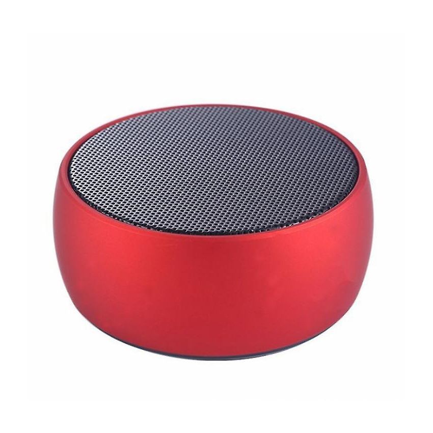 Simplicity BS01 Red Portable Bluetooth Speaker, Compact Wireless Sound Device