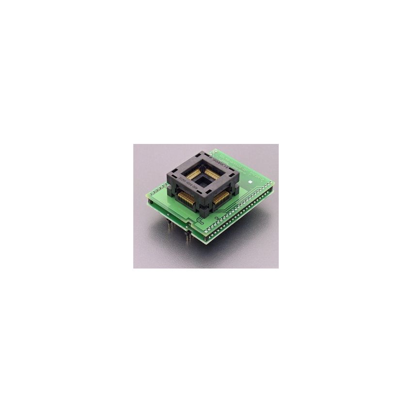 DIL48/QFP100 ZIF XMEGA-2