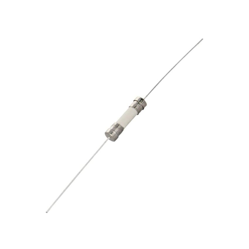Ceramic Axial Lead Slow-Blow Fuse for Electrical Applications, T4A, 250V
