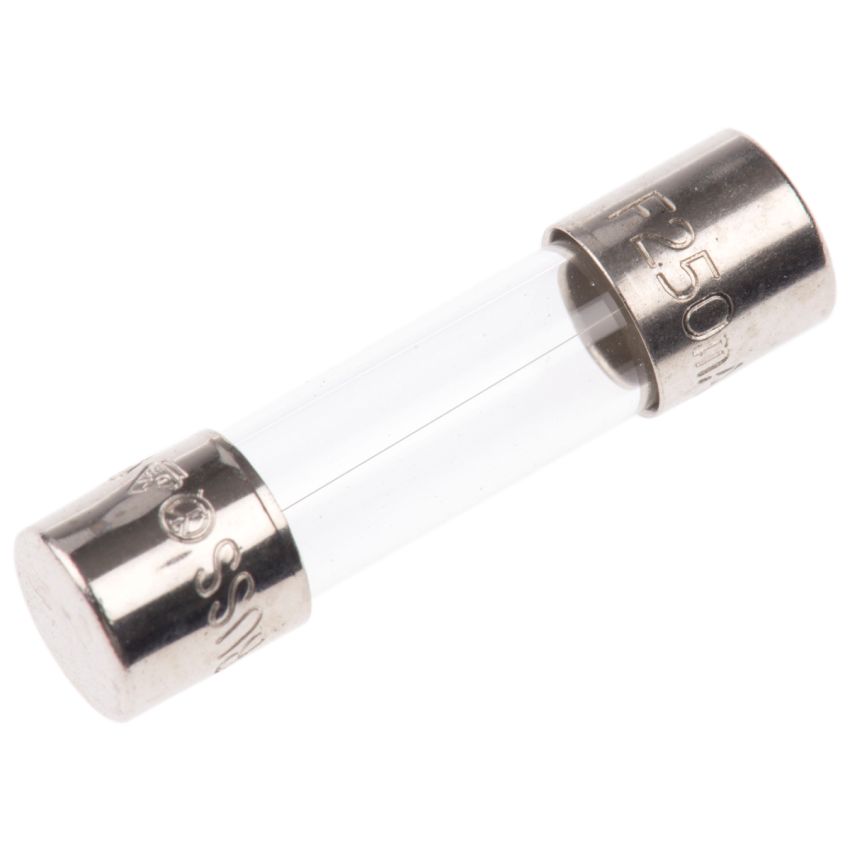 S500500R Glass Cartridge Fuse 500mA 250V 5x20mm Fast Acting