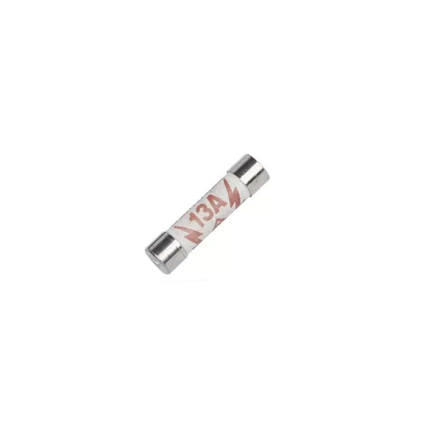13A Ceramic HRC Fuse 250V 6x25mm Cylindrical High Breaking Capacity