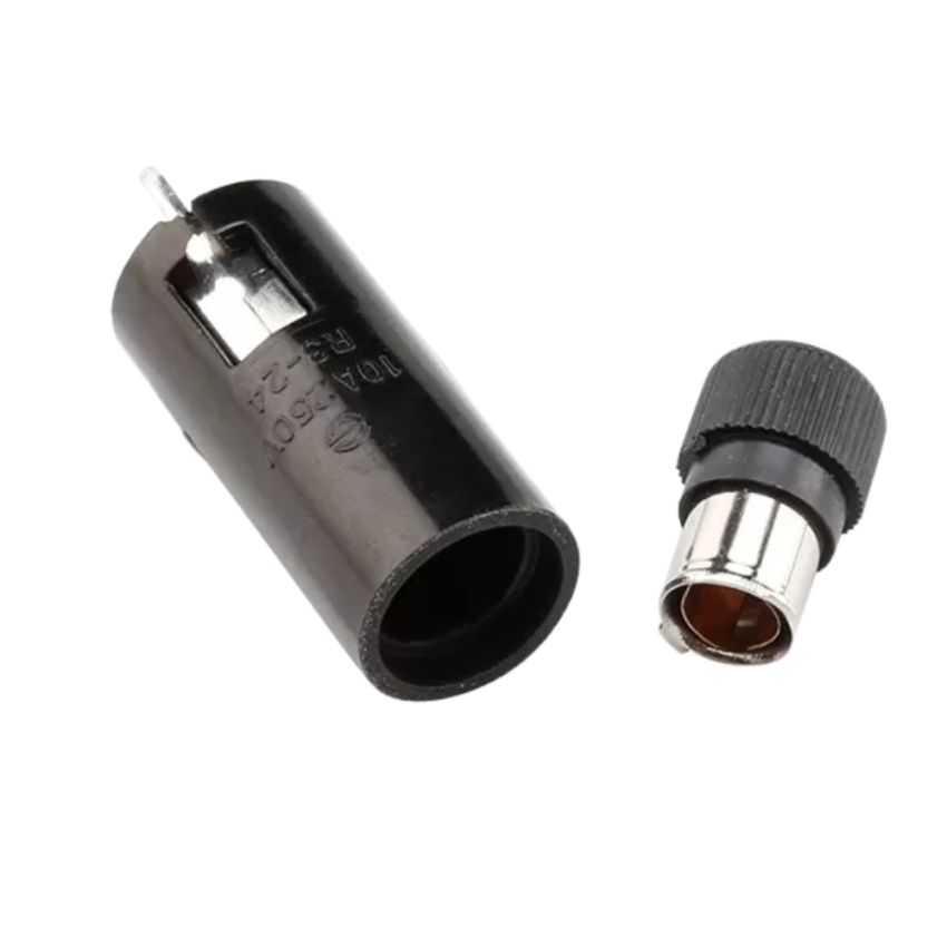 PCB Mount Fuse Holder Cartridge - 10A ,250V, High-Quality Circuit Protection