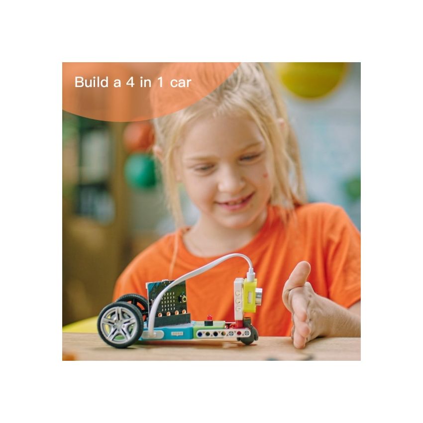 Crowbits-Inventor Kit for Micro: bit Starter programming kit, Robot Toy for Learning Code