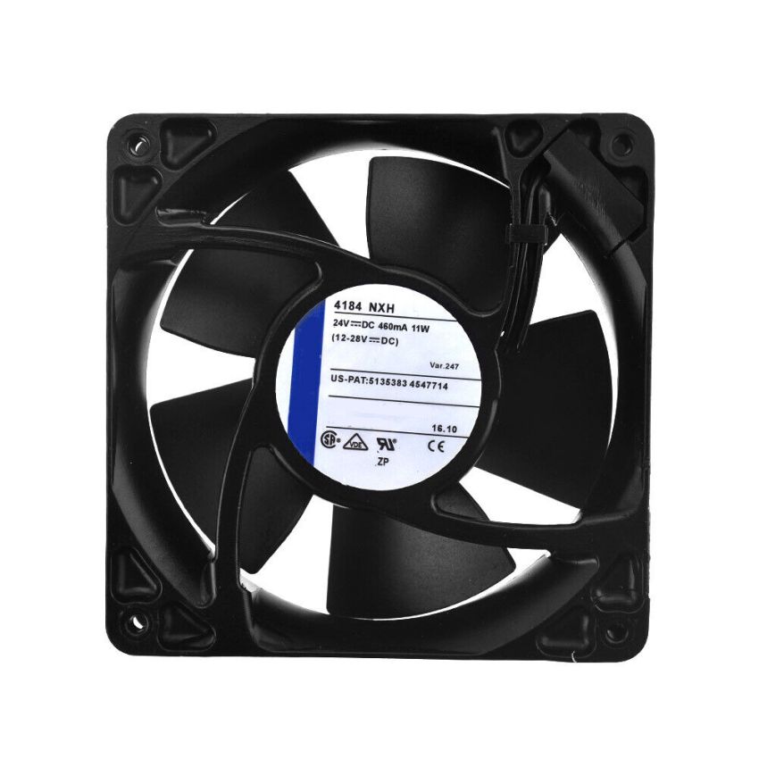 4184NXH EBMPapst Axial Fan DC24V 120x120x38mm 460mA 11W