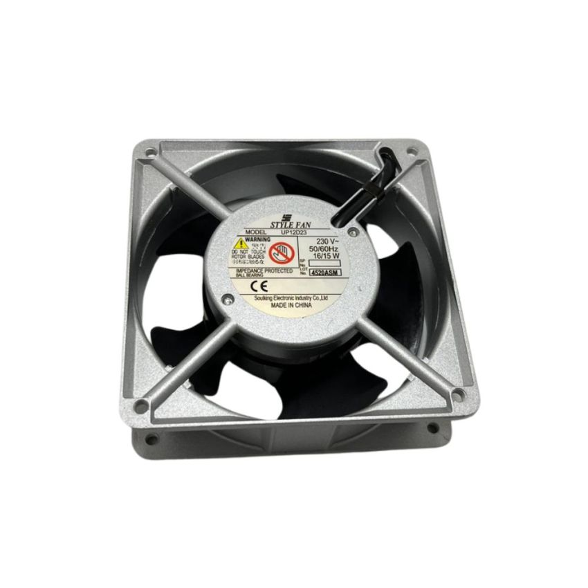 Style Fan UP12D23 - 230V 16/15W Industrial Cooling Fan,12x12 x4 cm
