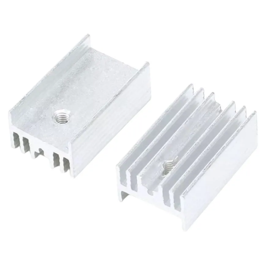 TO-220 Heat Sink, Aluminum, Screw Mounting