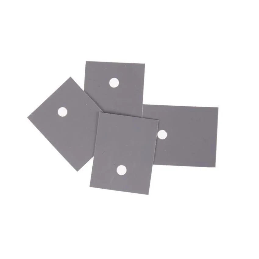 Mica Insulator Pad TO247 25x20mm Silicone Rubber Coated High Voltage Isolation