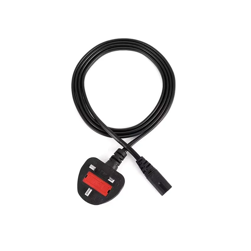 2 Pin Radio Power Cable, 1.5 Meter Length UK Plug