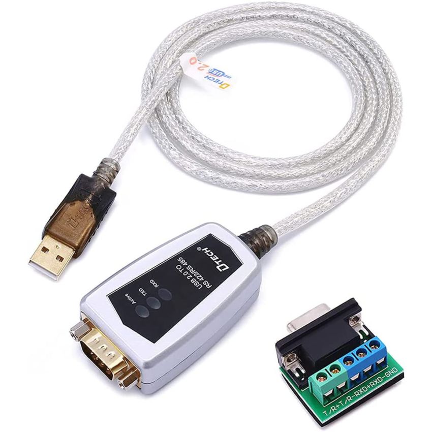 DT-5019 USB 2.0 to RS422 RS485 Converter Cable FT232 Chip 0.5M with Terminal Block