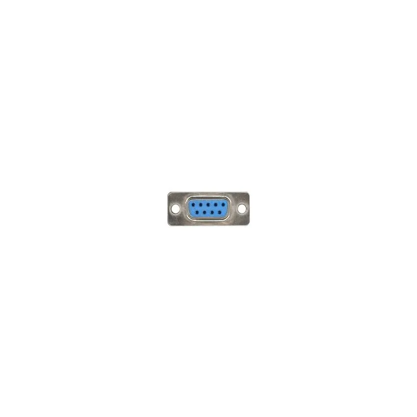 DB9 Female Connector Solder Type 9-Pin D-Sub Panel Mount