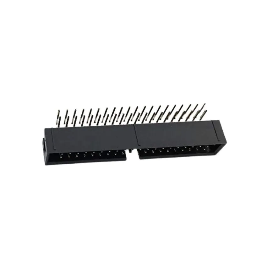 IDC Connector,2.54mm,F,34-Pin,Angled