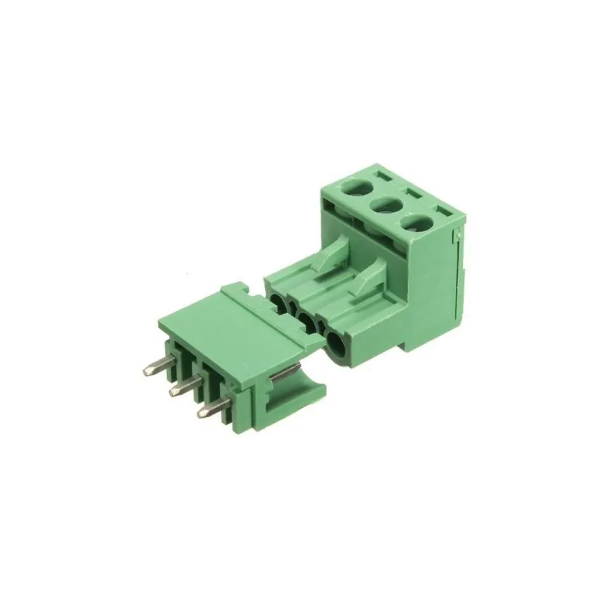 MF-129 Terminal Connector 3 Pin 5.08mm Pitch PCB Mount Pluggable Screw Type