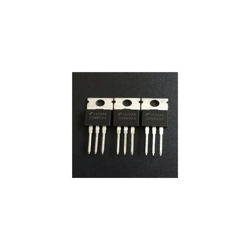 20N60A4, 600V, 20A N-Channel IGBT, TO-220-3