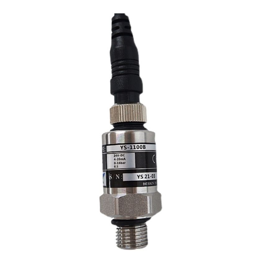YS-1100B, Industrial Pressure Sensor - 0-1000 kPa, Stainless Steel, High-Precision