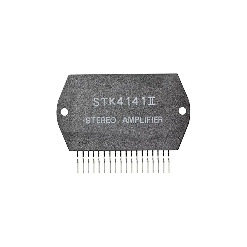 STK4141II,Thick Film Hybrid IC,2 Channel 25Wmin AF Power Amplifier