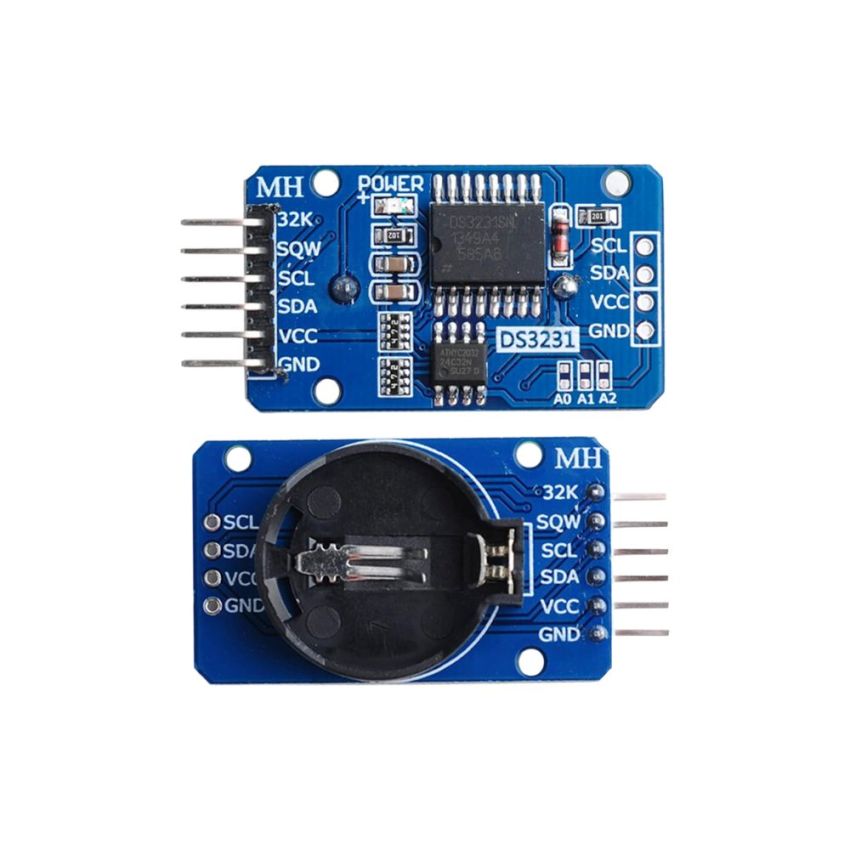  DS3231,Real Time Clock (RTC) Module,Battery Backup Included