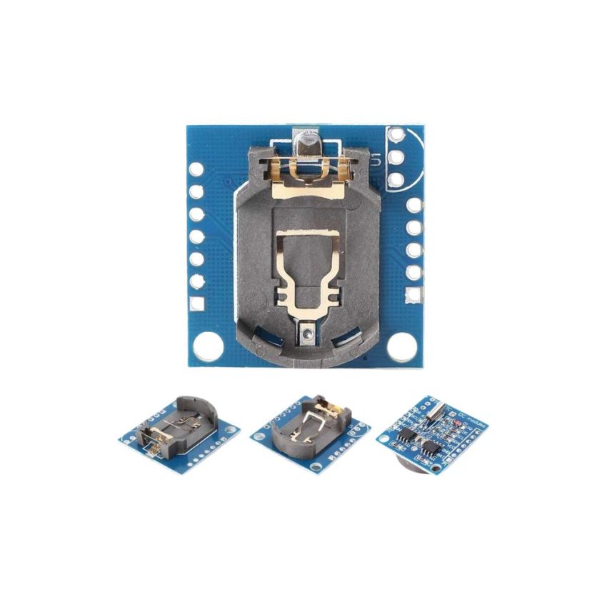  Tiny RTC I2C Module with Battery - Compact Real Time Clock (RTC) Module for Accurate Timekeeping
