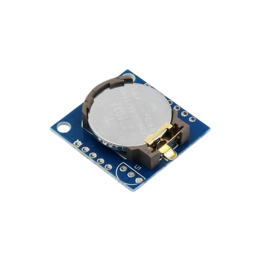  Tiny RTC I2C Module with Battery - Compact Real Time Clock (RTC) Module for Accurate Timekeeping