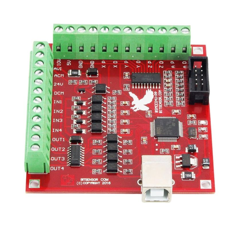 BSMCEO4U-PP,Mach3 USB Interface Board - High Precision CNC Motion Controller