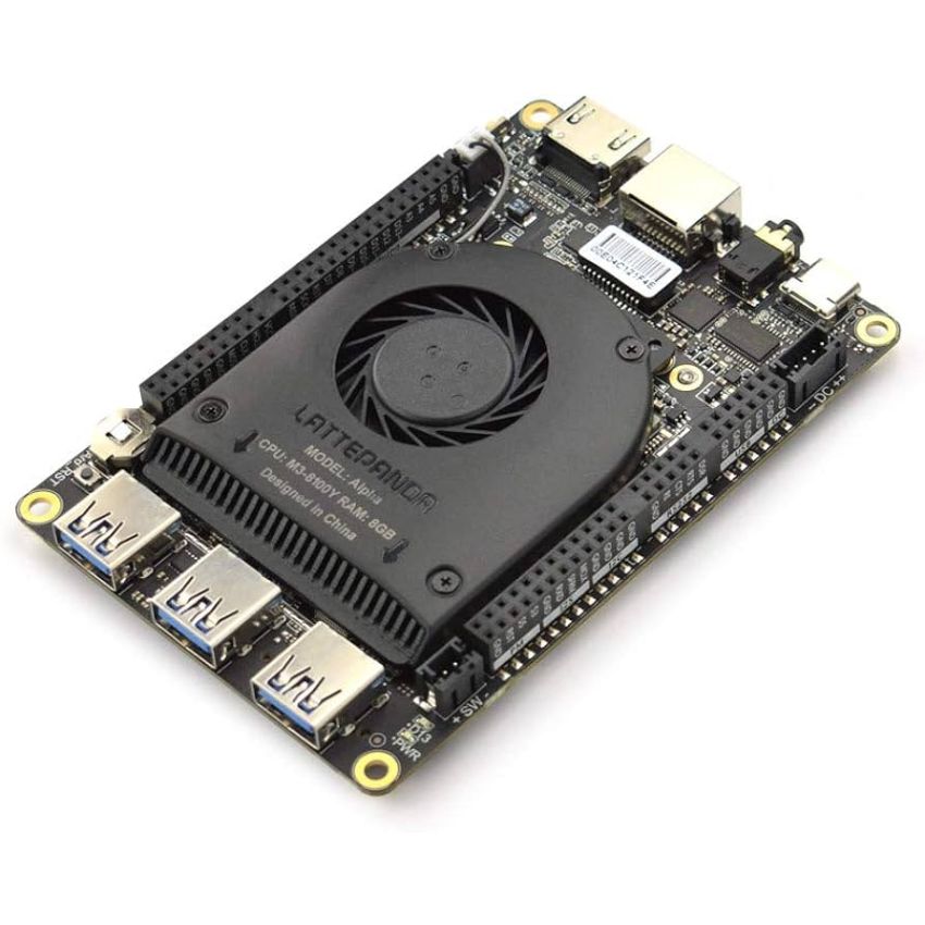 LattePanda 2 Alpha 864s - A Pocket-sized Powerful Windows/Linux Single Board Computer (8GB RAM/64GB eMMC)
