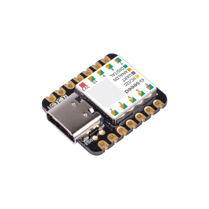 XIAO SAMD21, Microcontroller Development Board, ARM Cortex-M0+, USB-C, Ultra-Compact