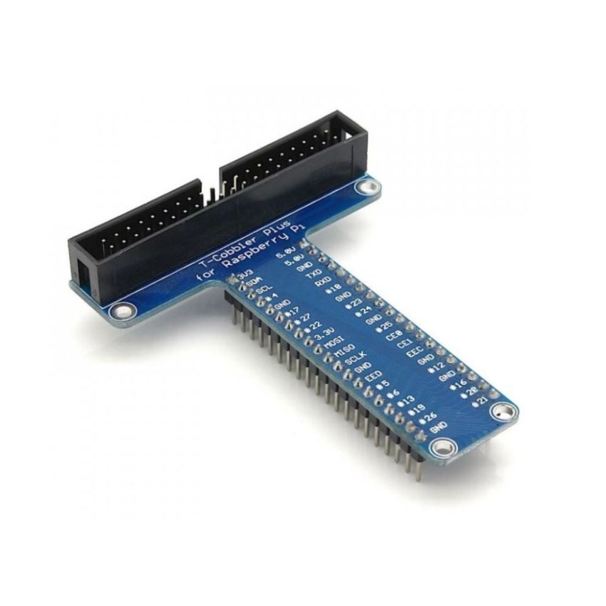 GPIO Extension Board with 40-Pin Ribbon Cable, 40-Pin GPIO Breakout, for Raspberry Pi