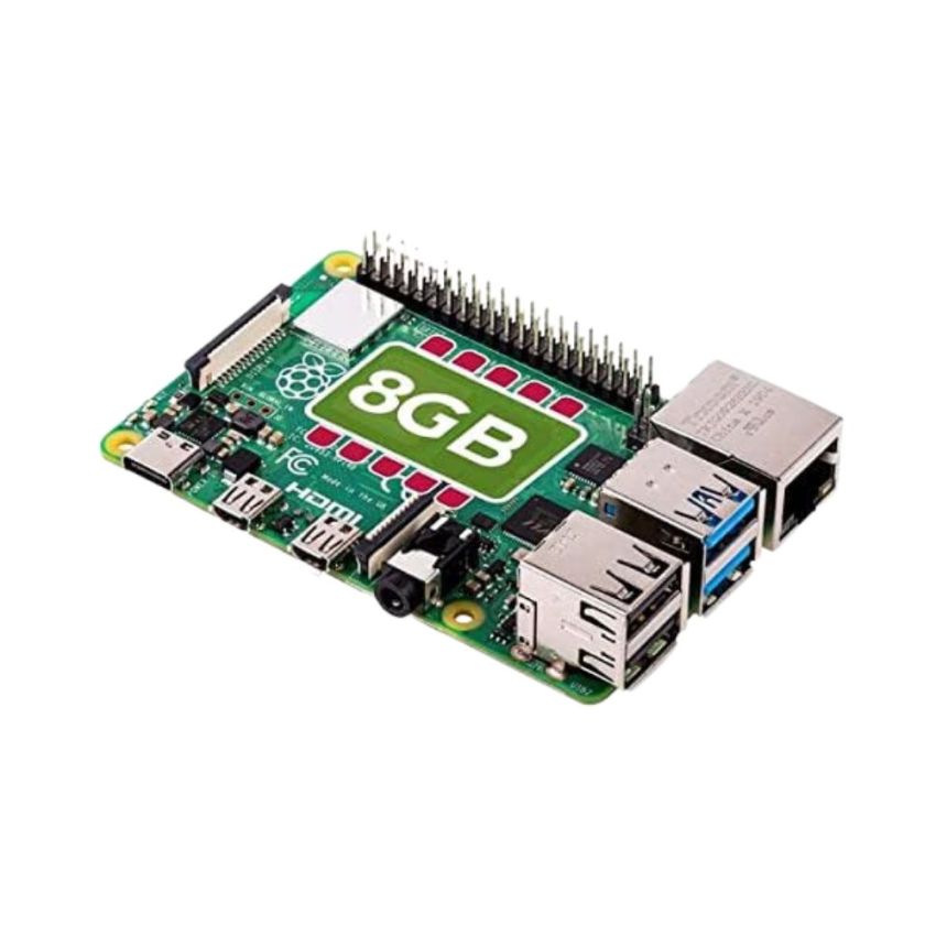 Raspberry Pi 8GB Kit - Complete Starter Kit with Case, Power Supply, Heatsinks, MicroSD Card, and HDMI Cable