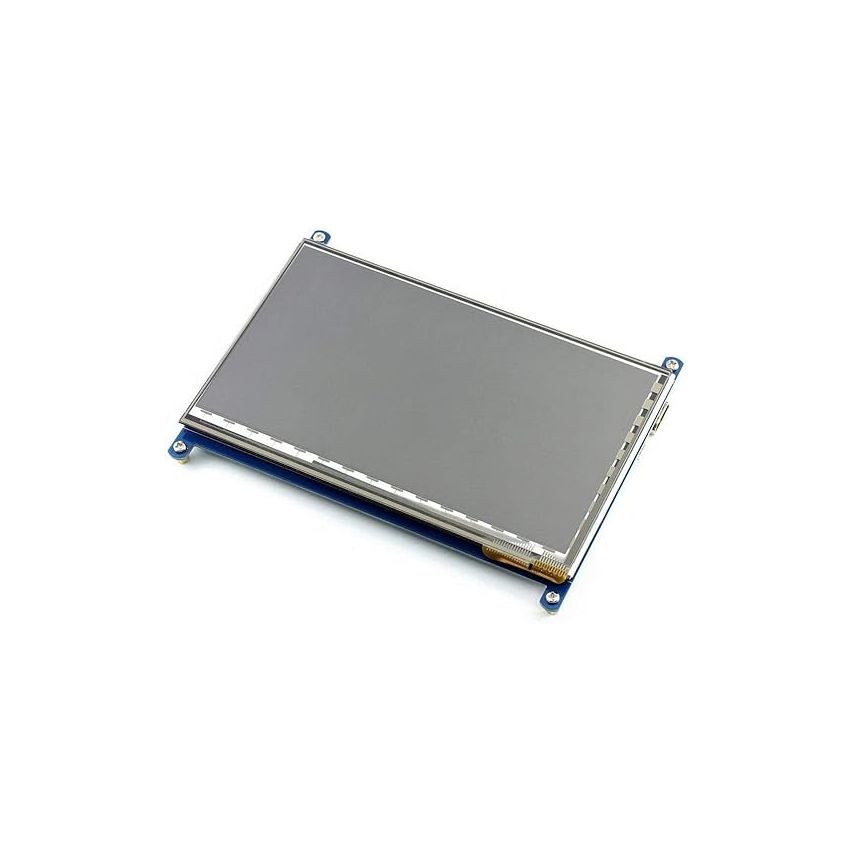 Raspberry Pi 8GB 7 Inch Touchscreen Kit - Complete Starter Kit with Case, Power Supply, Heatsinks, MicroSD Card, and HDMI Cable