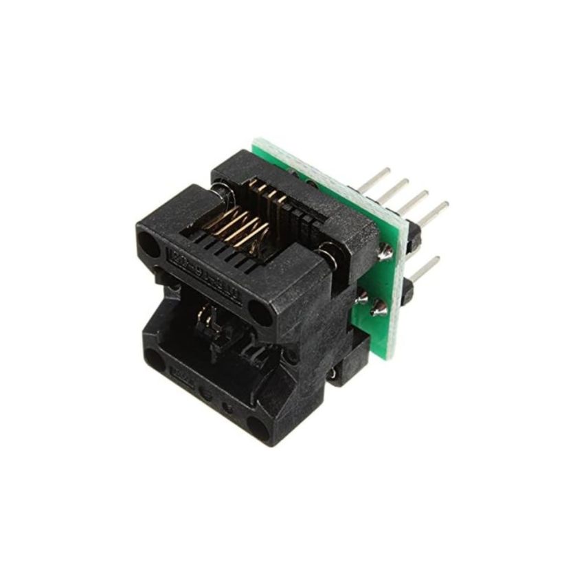 SOP8 to DIP8 150mil Adapter Socket - IC Programming and Testing Converter