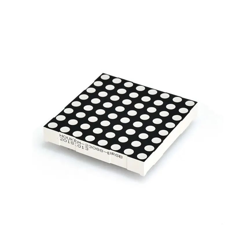  60 x 60 mm RGB LED Matrix Display - High Brightness Multicolor Module for Arduino and Electronics Projects